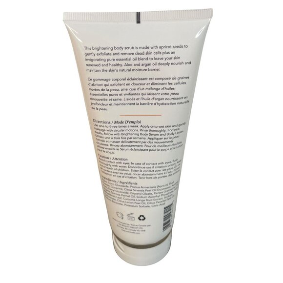 Scentuals Brightening Body Scrub Vitamin C Hyaluronic Acid Natural Organic 200ml - Picture 2 of 5